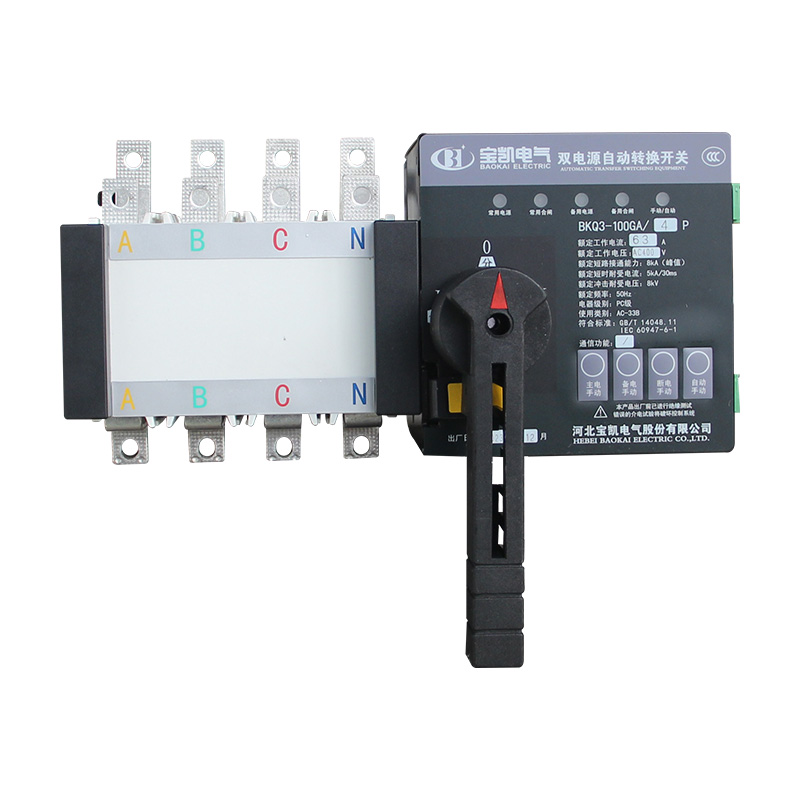BKQ3-GA/G系列自動轉(zhuǎn)換開關(guān)電器（PC級）